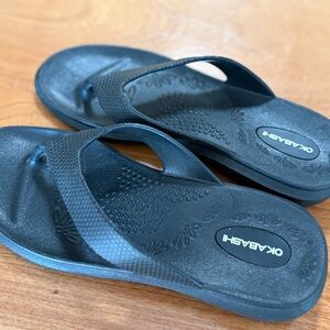 Okabashi Dark Gray Sandals